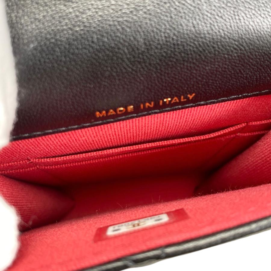 シャネル CHANEL ガールシャネル レザーショルダーバッグ ブラウン×ブラック シルバー金具 ラムスキン レディース シャネル CHANEL ガールシャネル レザーショルダーバッグ ブラウン