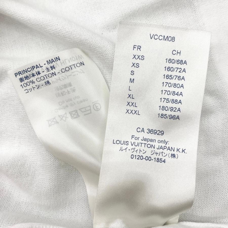 美品✨ LOUIS VUITTON 半袖 Tシャツ ホワイト XSサイズ LOUIS VUITTON VUITTON ルイヴィトン Tシャツ NOT HOME Kansas Winds