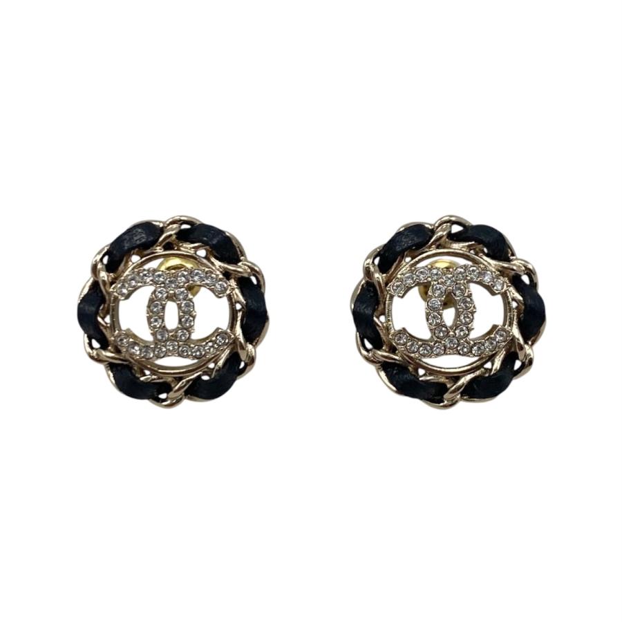 CHANEL（シャネル） ピアス ココマーク ラインストーン AB8297-B08169