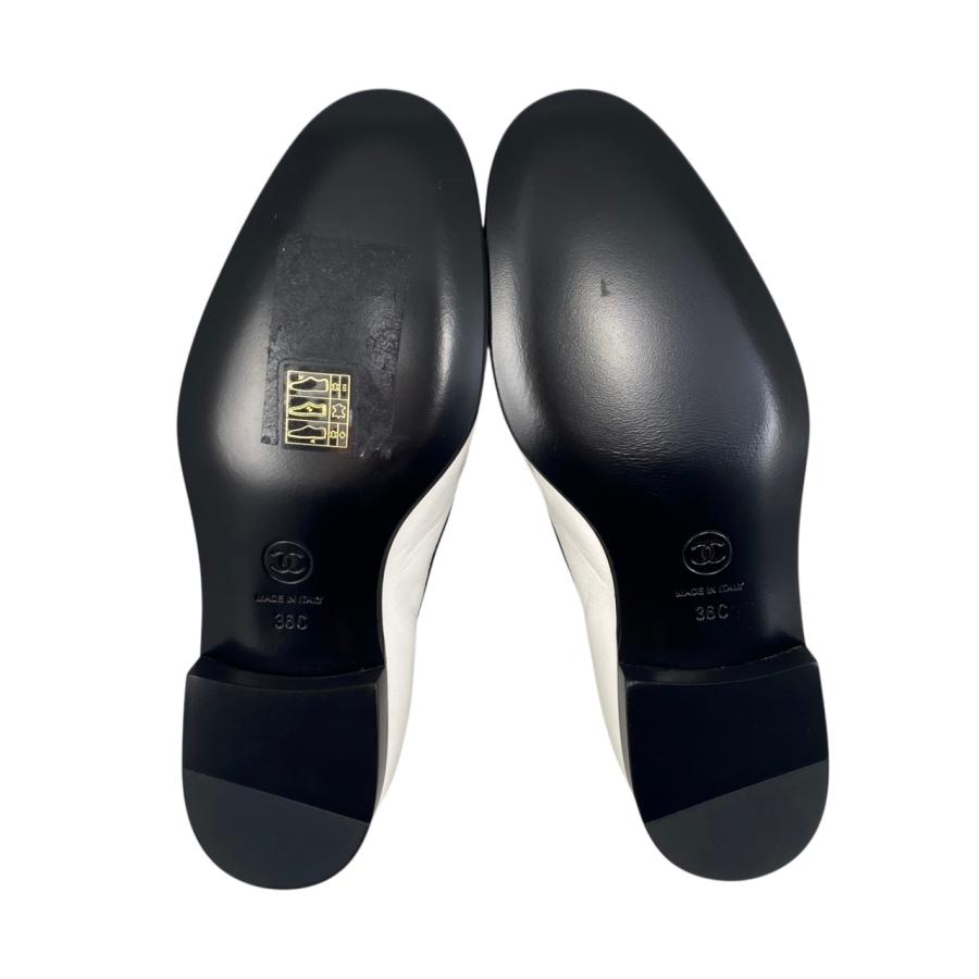 CHANEL シャネル ローファー フリンジ モカシン G45405 B15187 NT864