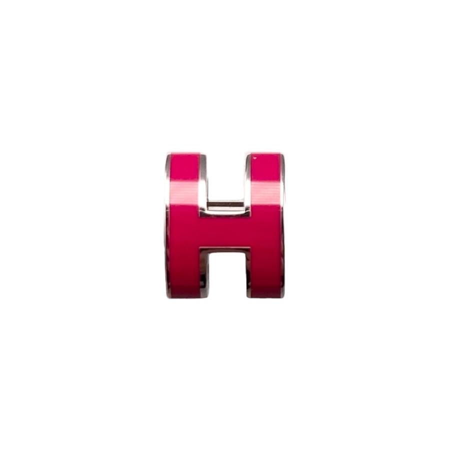 HERMES（エルメス） ピアス ポップアッシュ ミニ ポップH ピンク