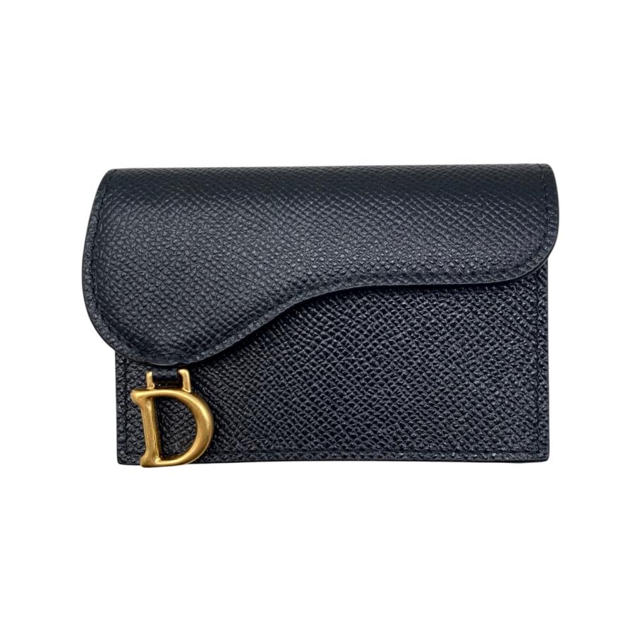 ディオール　Dior　Saddle Bloom カードホルダー　黒 Dior ディオール Saddle Bloom カードホルダー S5611CTZQ カード