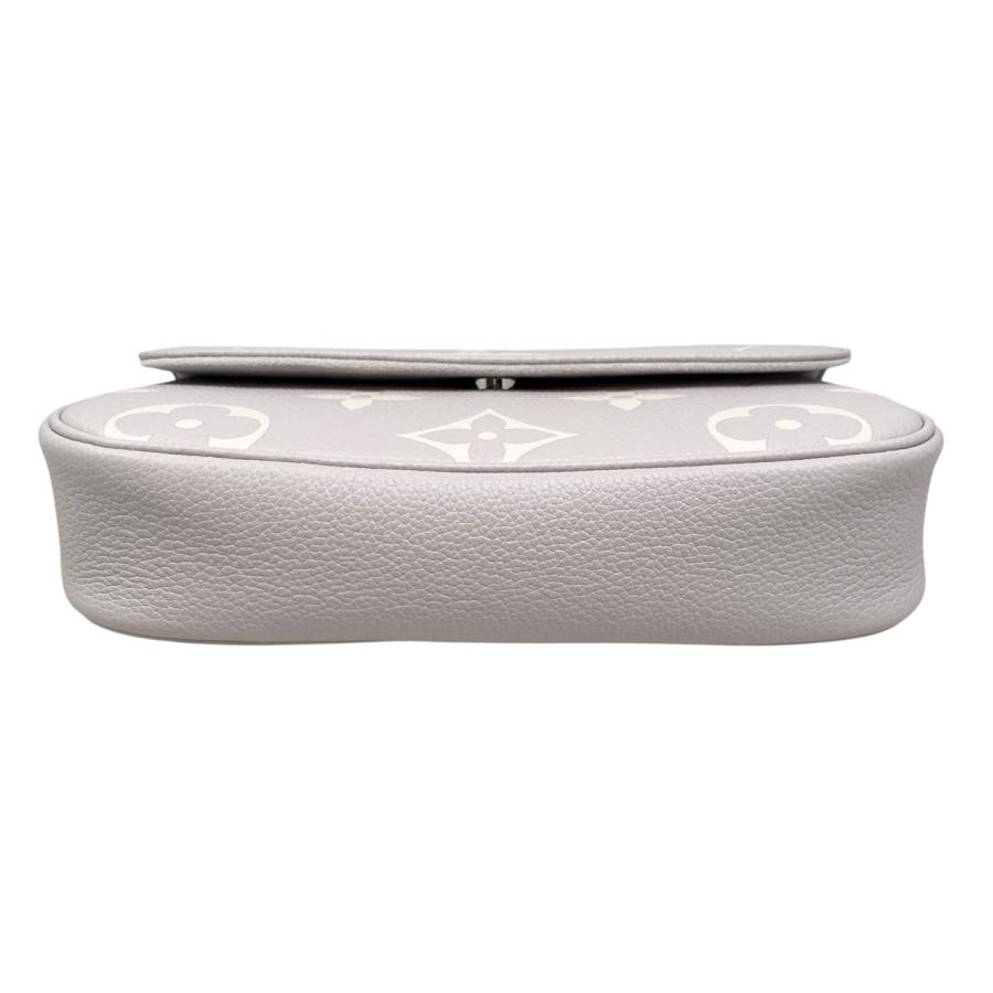 最終値下　3月購入　ヴィトン　ウォレットチェーンアイビー　プリュームグレー ウォレット オン チェーン・アイビー モノグラム・アンプラント