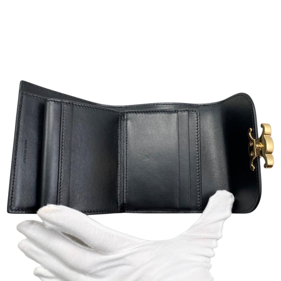 CELINE セリーヌ 3つ折り財布 スモール フラップウォレット