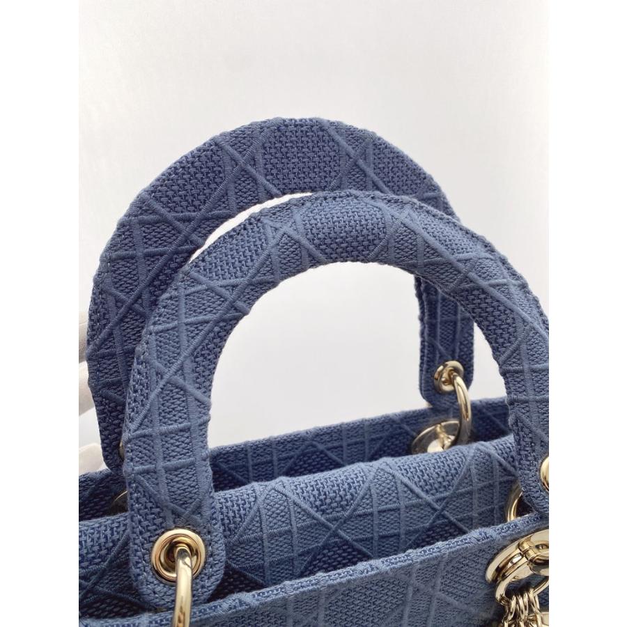 Lady Dior ディオール カナージュ LADY D-LITE ミディアムバッグ Lady Dior ディオール カナージュ LADY D-LITE ミディアムバッグ