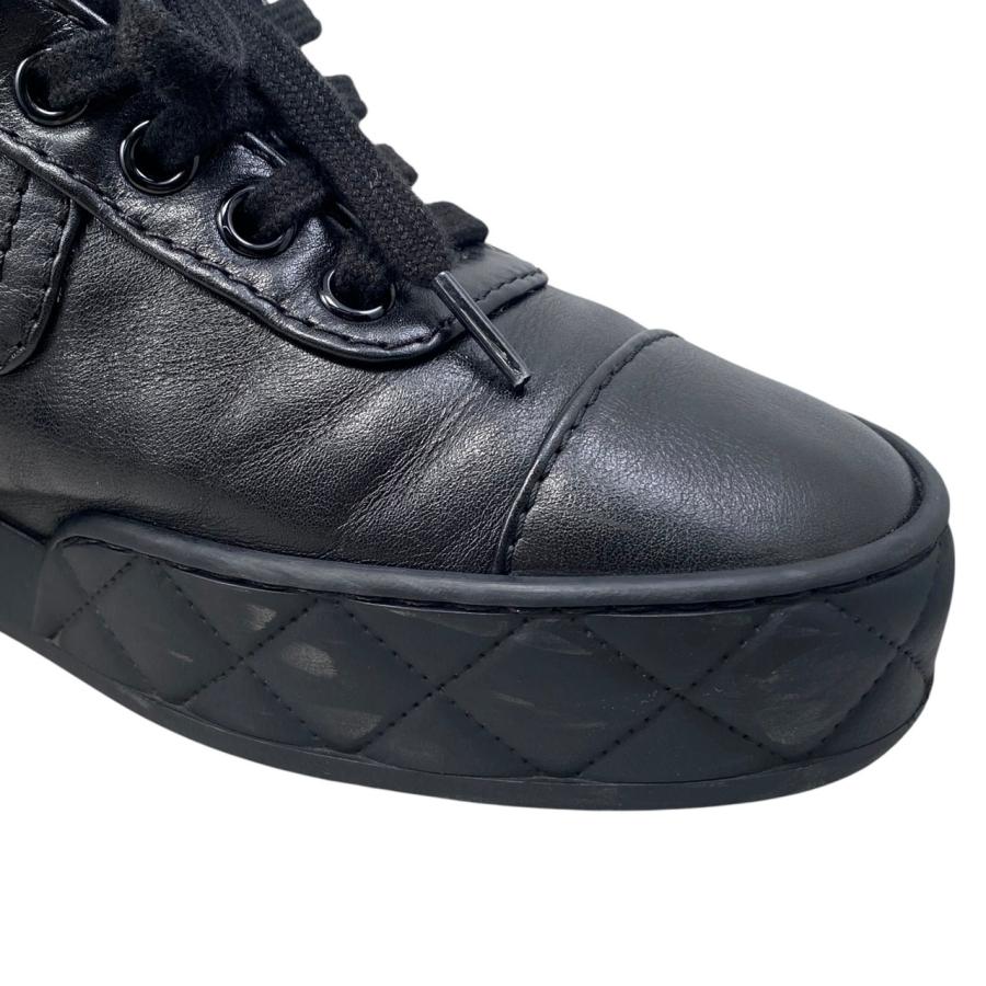 CHANEL（シャネル） スニーカー ベルクロ ハイカット G45110 36サイズ