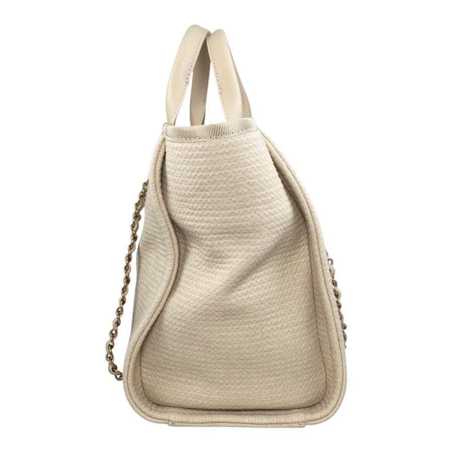 CHANEL トートバッグ　ベージュ CHANEL（シャネル） トートバッグ ドーヴィル スモール AS3257