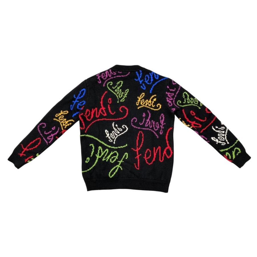 ⭐︎FENDI⭐︎ニット⭐︎ FENDI フェンディ / ウール100% ミドルゲージクルーネック
