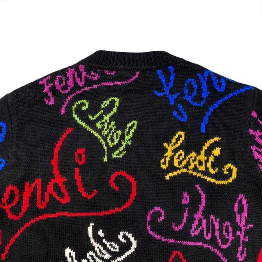 FENDI フェンディ セーター アーティスト オールオーバー ニット