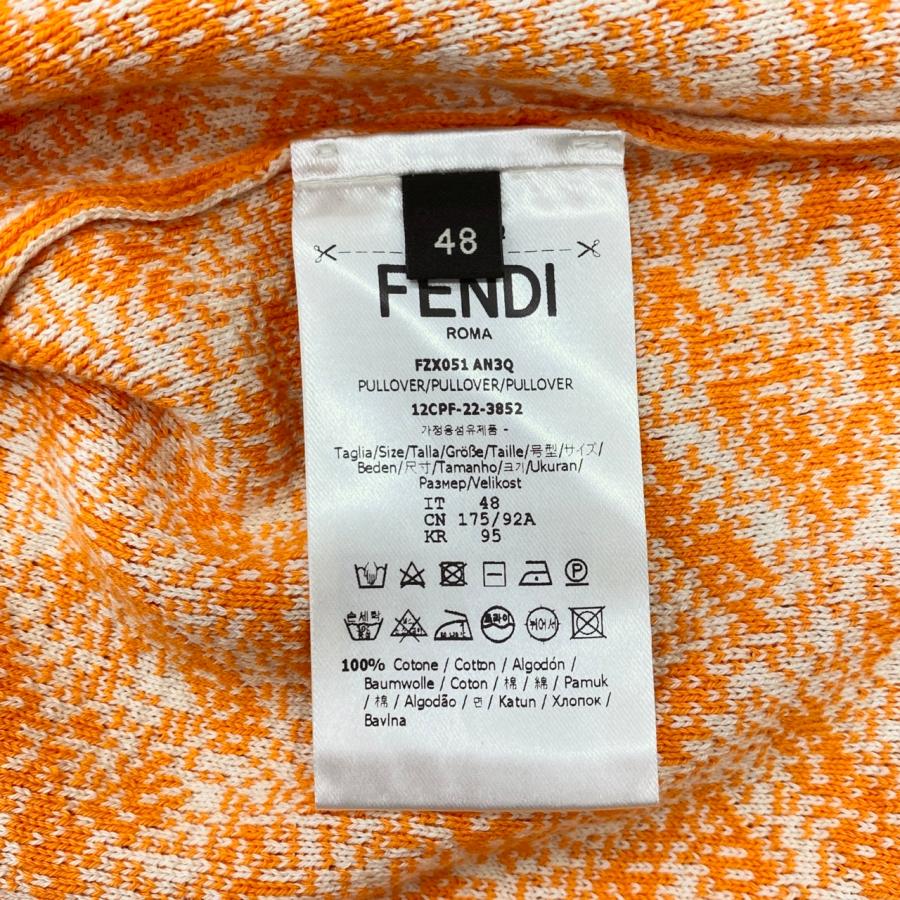 FENDI オレンジニット Sサイズ FENDI - FENDI オレンジニット Sサイズの通販 by Lip Shop｜フェンディ