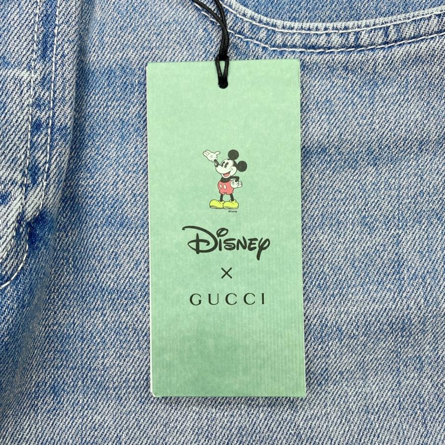 GUCCI x Disney ショートパンツ デニム Gucci X Disney White Mickey Print Denim Shorts S Gucci | TLC US