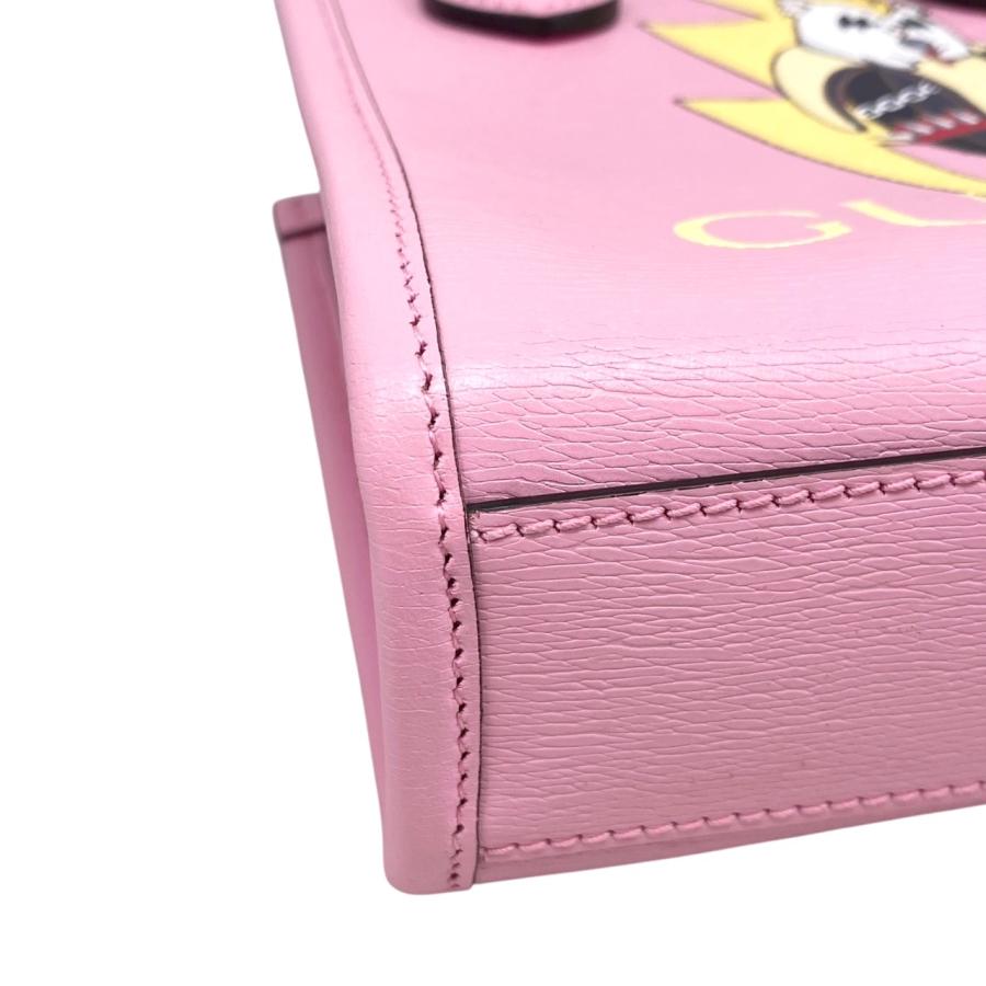 GUCCI グッチシマ　ショルダーバッグ　ggロゴ　レザー　ピンク GUCCI（グッチ） バッグ レディース アウトレット ショルダーバッグ 斜
