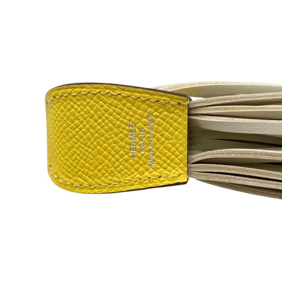 HERMES エルメス バッグチャーム ポワソン K刻印 エプソン