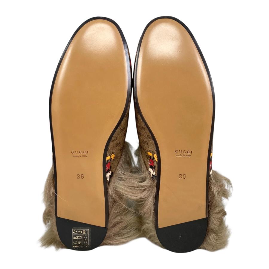 GUCCI グッチ×ディズニーコラボ サンダル プリンスタウン ファー
