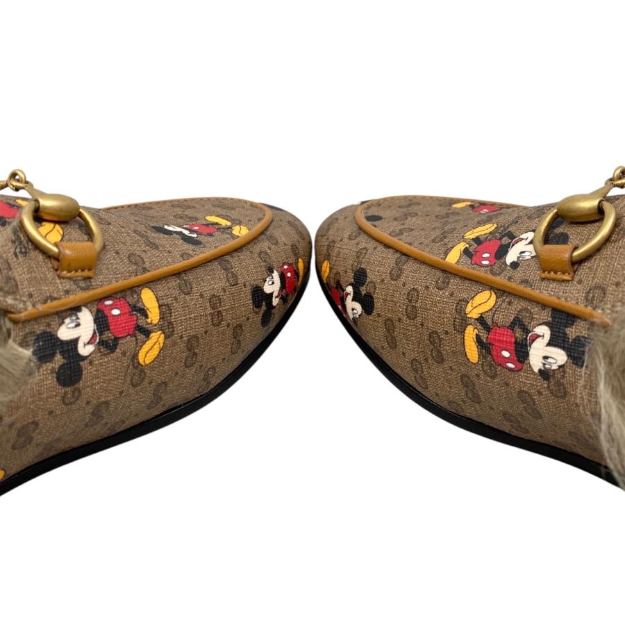 GUCCI グッチ×ディズニーコラボ サンダル プリンスタウン ファー