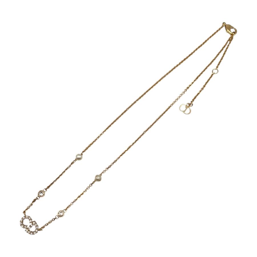 ⭐️美品⭐️クリスチャンディオール　クレール ディー リュヌ　ダブルチェーン　パール Christian Dior クリスチャンディオール ネックレス クレール