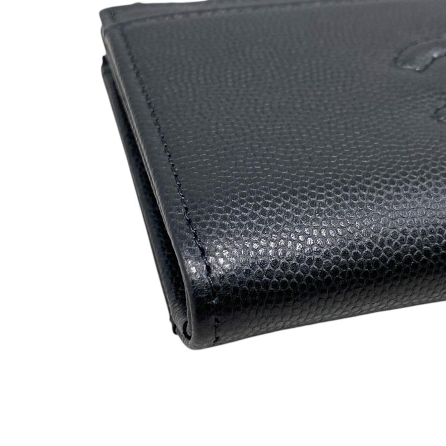 CHANEL シャネル CCロゴ マトラッセ コインケース 財布 レザー 黒 CHANEL シャネル マトラッセ コインケース 小銭入れ コンパクト