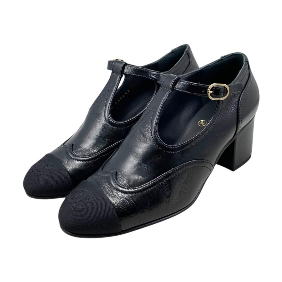 CHANEL（シャネル） ヒール パンプス メリージェーン G46443 37 1/2