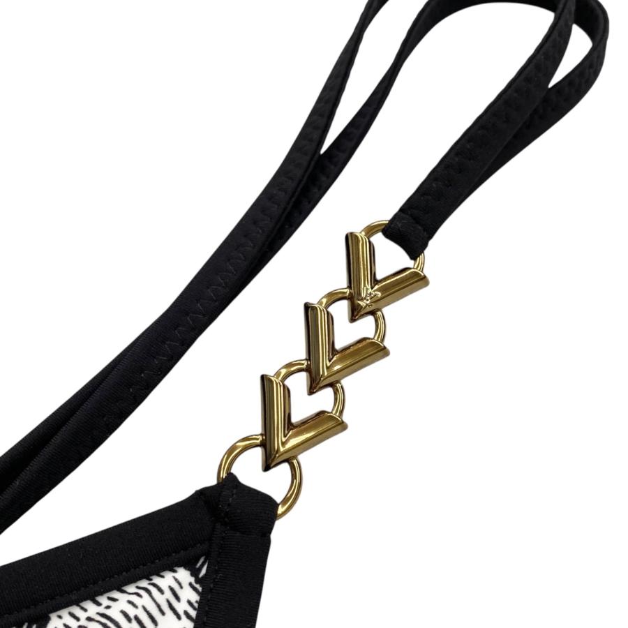 LOUIS VUITTON ルイヴィトン 水着 ダミエ総柄 スイムウェア ビキニ