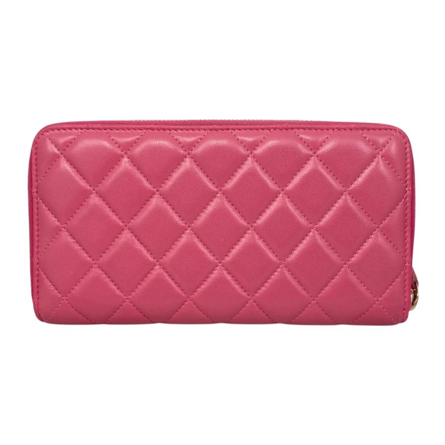 CHANEL シャネル 長財布 ロングジップ ラウンドウォレット