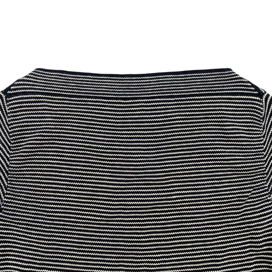 LOUIS VUITTON ストライプニットセーター M LOUIS VUITTON（ルイ・ヴィトン） セーター ボーダー柄 五分袖ニット