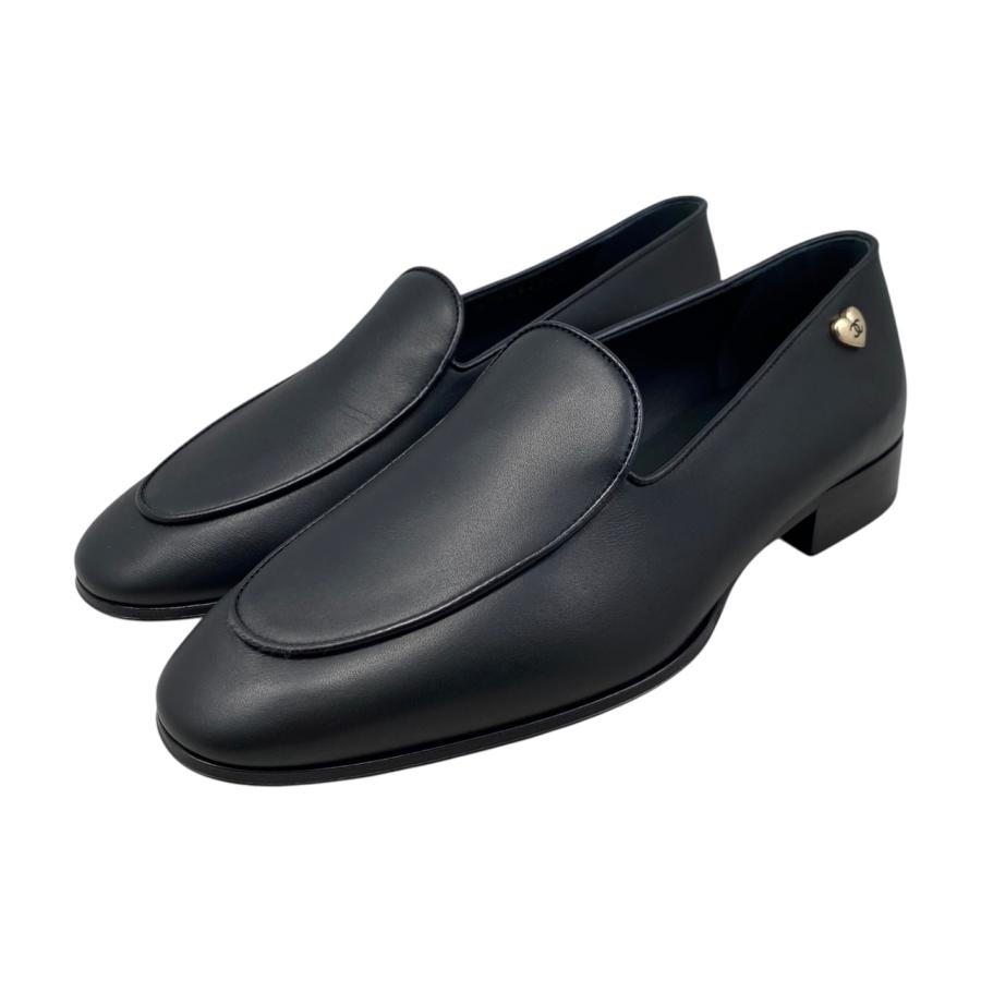 専用☆CHANEL ココマーク ハート ローファー CHANEL】シャネル モカシン ココマーク CCマーク ハート (CHANEL