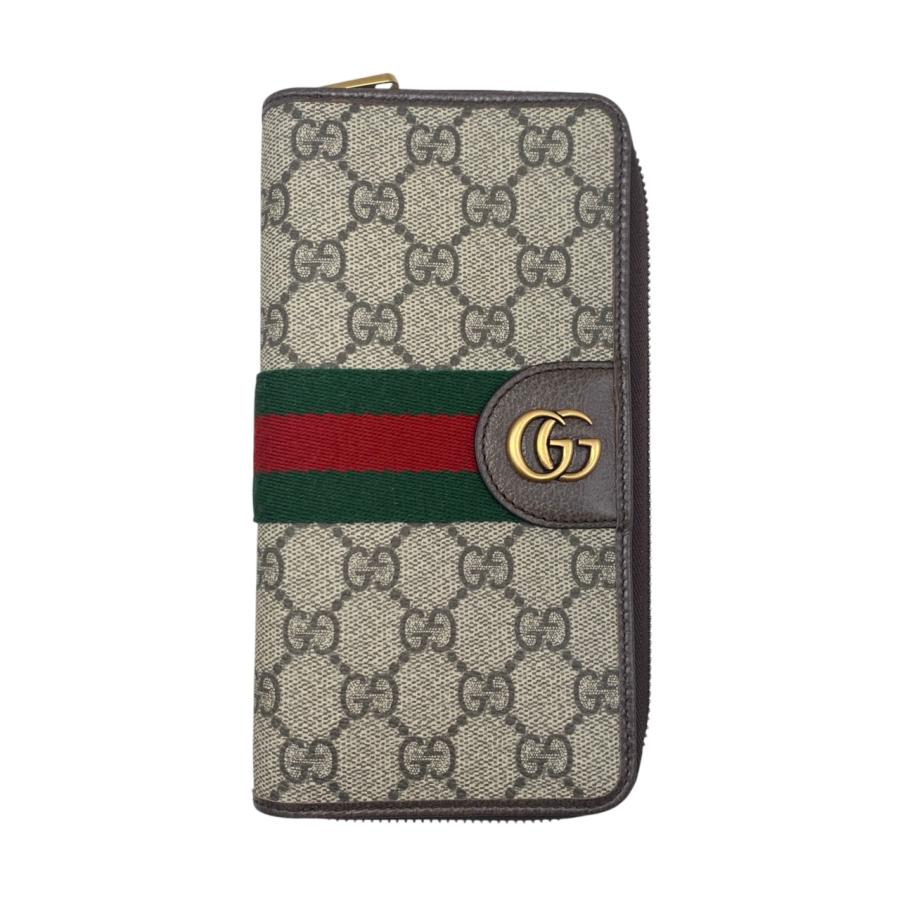 GUCCI グッチ 2つ折り長財布 オフィディア ジップアラウンド