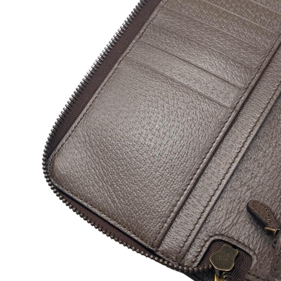 GUCCI（グッチ） 2つ折り長財布 オフィディア ジップアラウンド