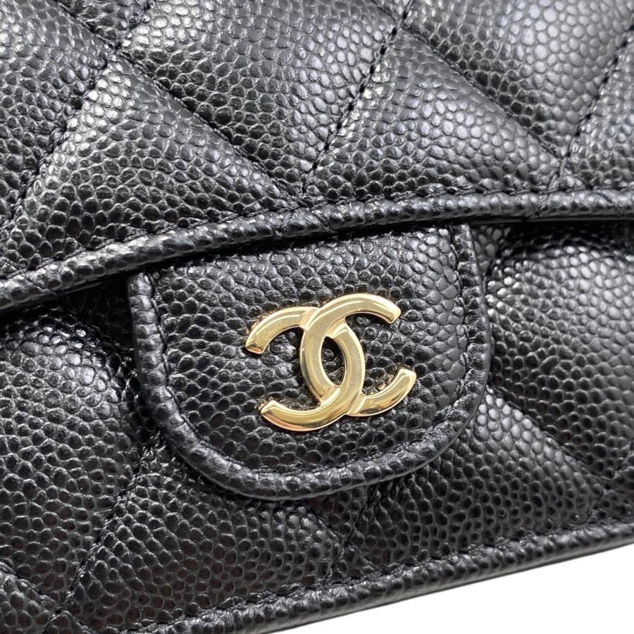 Nikoさま専用❤︎CHANEL スモールフラップウォレットキャビアスキン