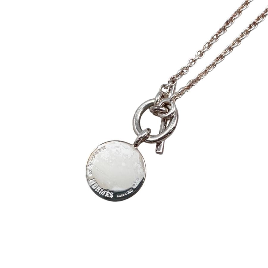 エルメス アミュレットH エクスリブリス ペンダント ネックレス　HERMES HERMES エルメス ネックレス ペンダント アミュレット H エクス