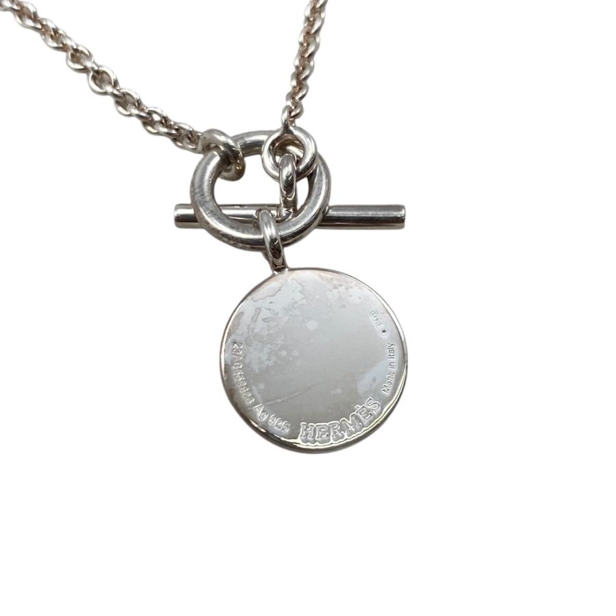 エルメス アミュレットH エクスリブリス ペンダント ネックレス　HERMES HERMES エルメス ネックレス ペンダント アミュレット H エクス