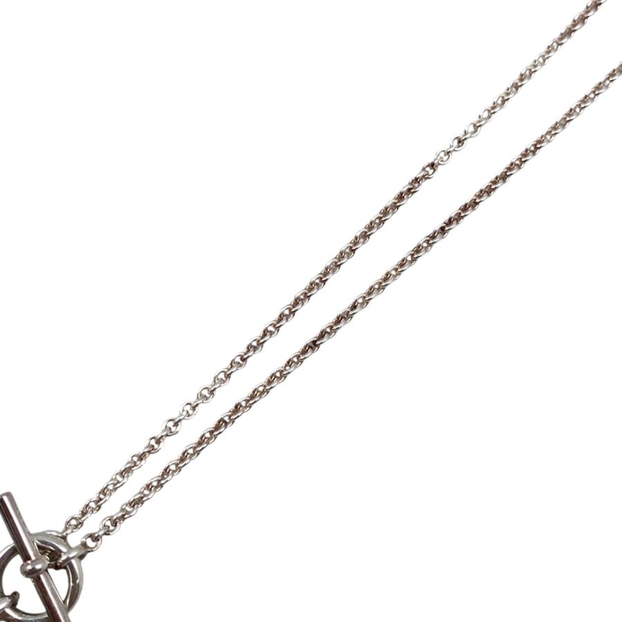 エルメス アミュレットH エクスリブリス ペンダント ネックレス　HERMES HERMES エルメス ネックレス ペンダント アミュレット H エクス