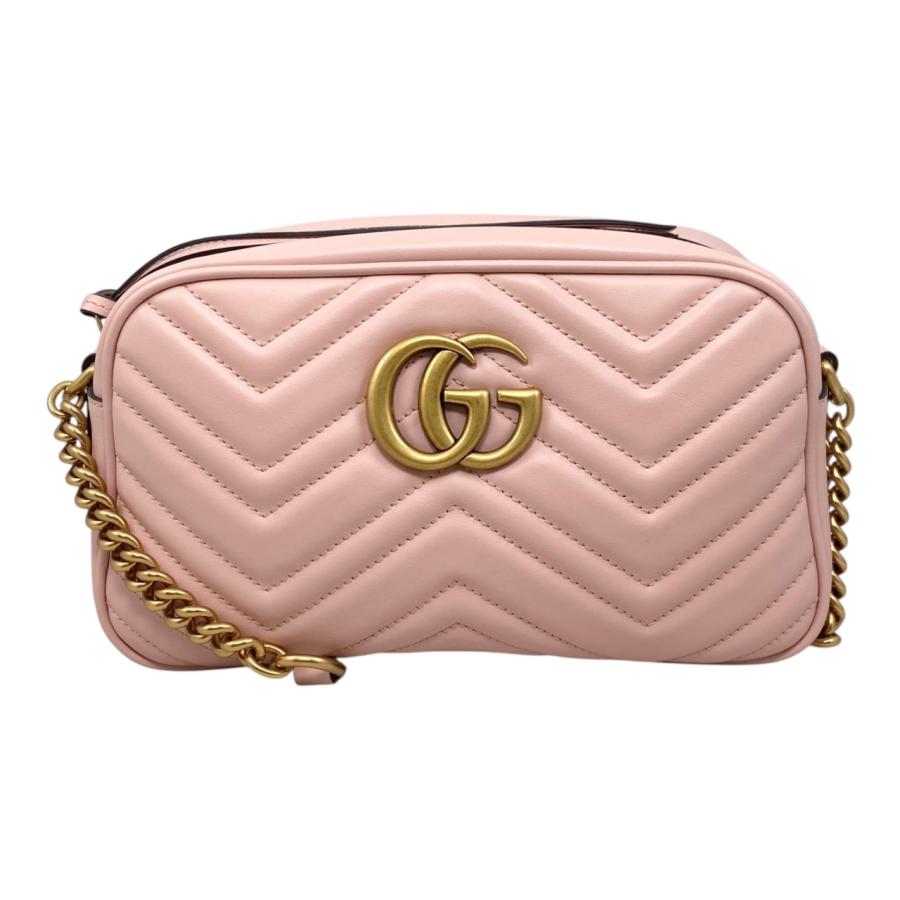 GUCCI グッチ ショルダーバッグ GGマーモント スモール カメラ