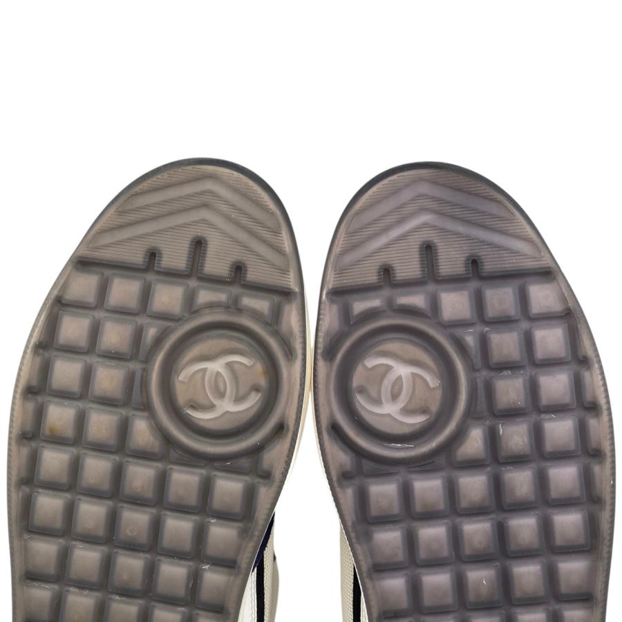 CHANEL シャネル スニーカー ココマーク メッシュ ハイカット