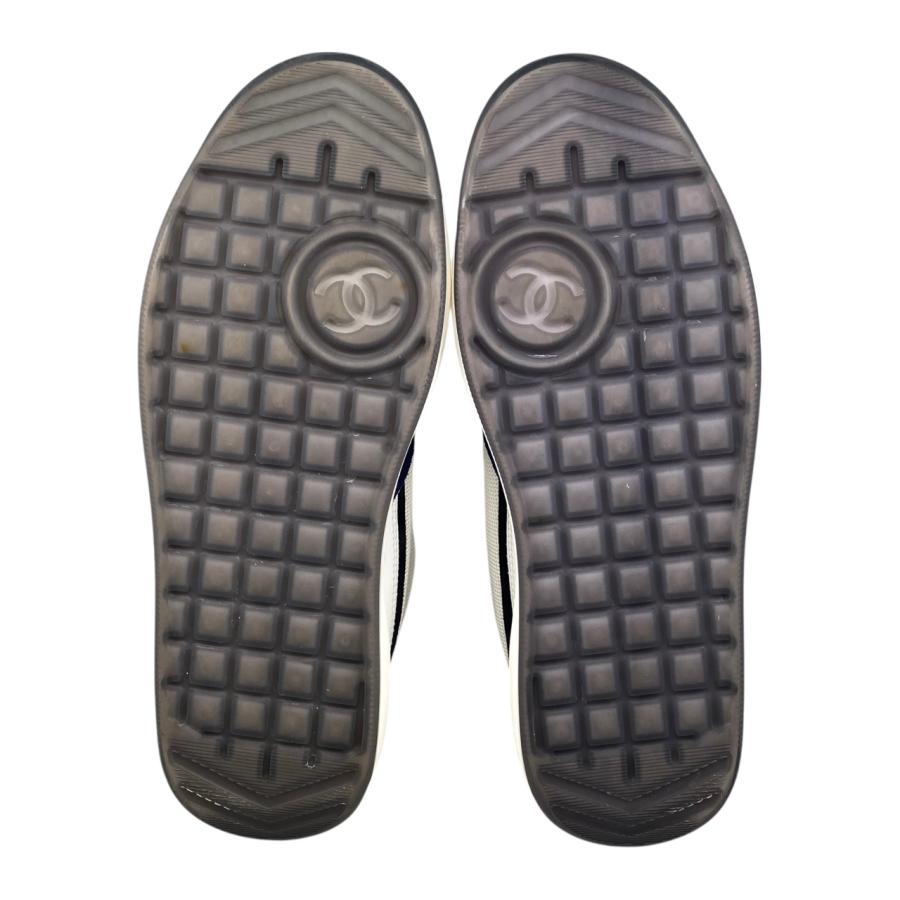 CHANEL シャネル スニーカー ココマーク メッシュ ハイカット