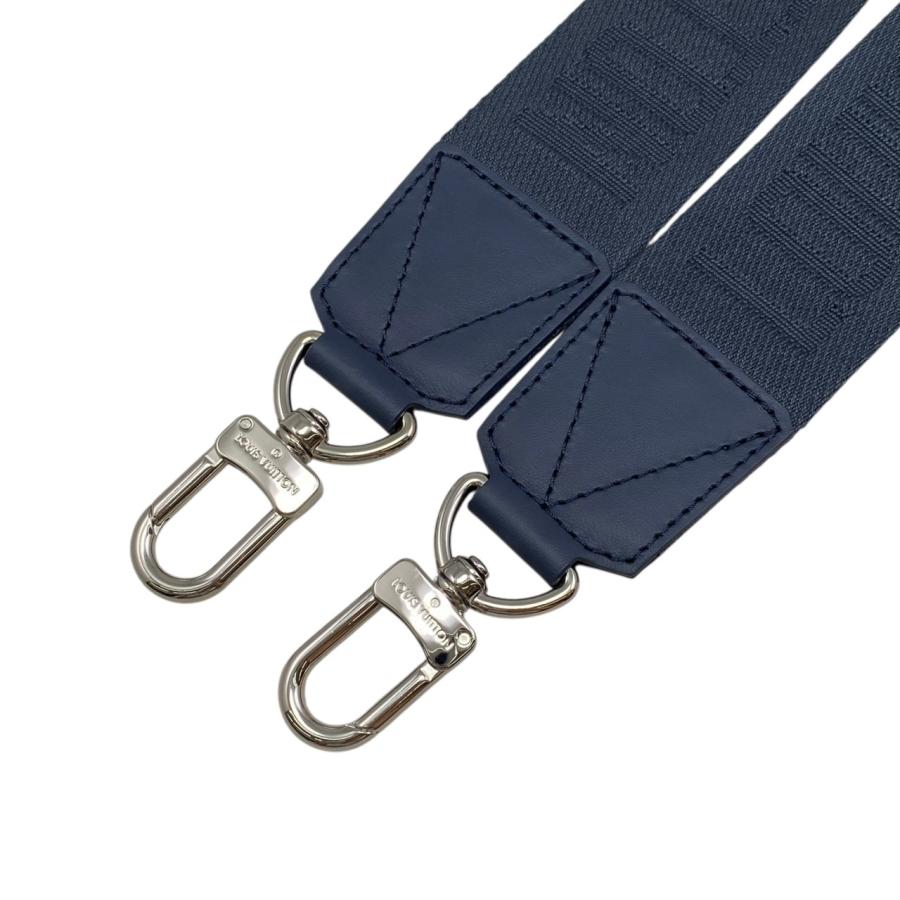 ルイヴィトン LOUIS VUITTON ファストライン･メッセンジャー M22611 LVアエロライン カバン 斜め掛け ポシェット ショルダーバッグ カーフレザー ブルーマリン ブルー 美品 LOUIS VUITTON（ルイ・ヴィトン） ショルダーバッグ ファストライン