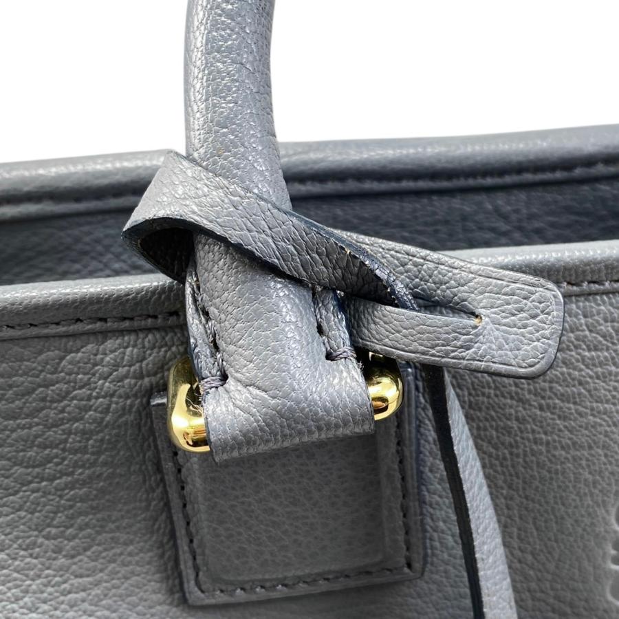 LOEWE ロエベ ハンドバッグ アマソナ28 アナグラム レザー