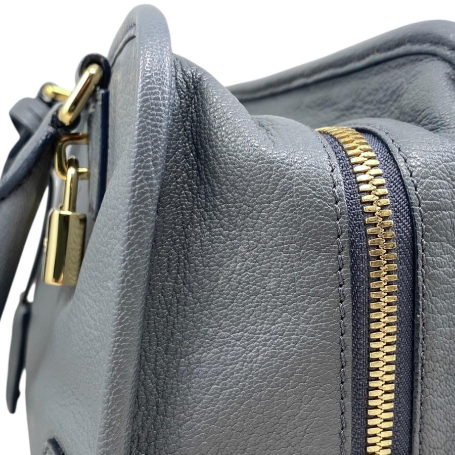 LOEWE ロエベ ハンドバッグ アマソナ28 アナグラム レザー