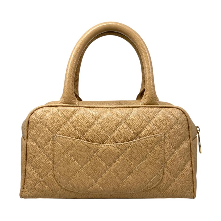 CHANEL シャネル　キャビアスキン　ボストンバッグ　マトラッセ　ゴールド金具 楽天市場】ヴィンテージ シャネル CHANEL ボストンバッグ