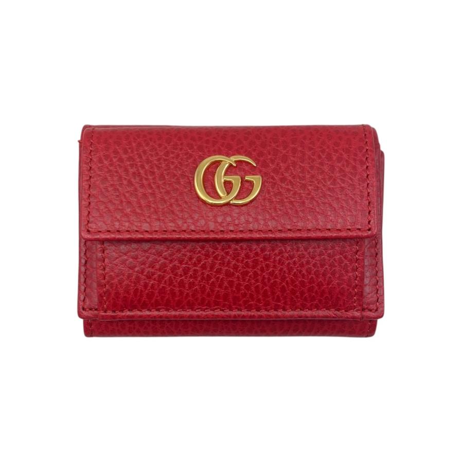 GUCCI（グッチ） 3つ折り財布 コンパクトウォレット 523277 レザー