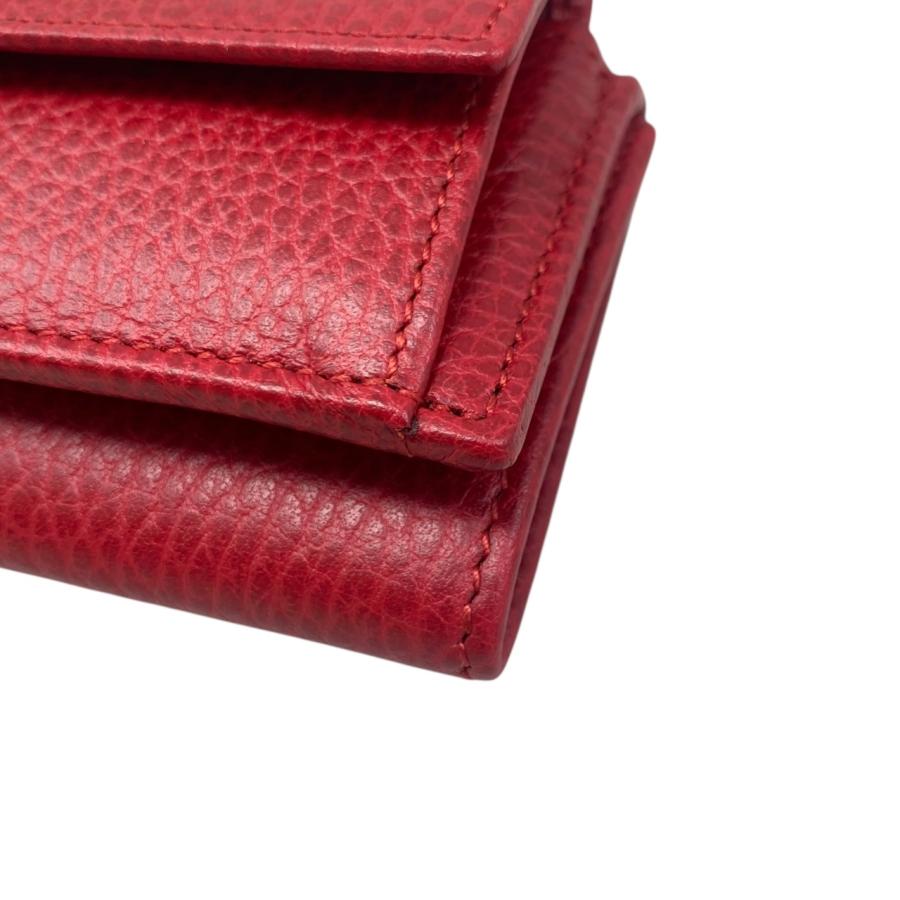 GUCCI 折りたたみ財布 GUCCI（グッチ） 3つ折り財布 コンパクトウォレット 523277 レザー