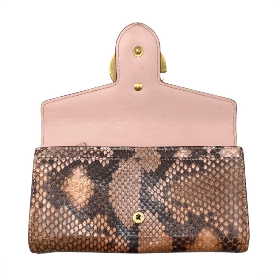 GUCCI グッチ 2つ折り長財布 コンチネンタルウォレット 400586