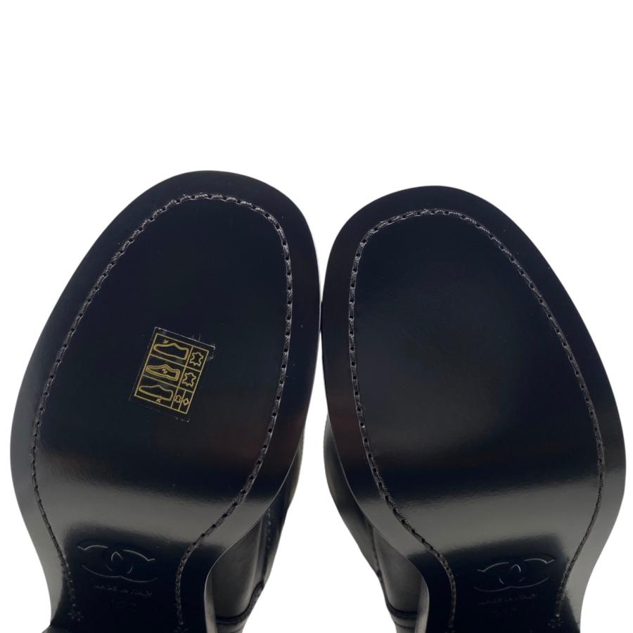 Chanel 黒 ロングブーツ 高ヒール、サイス　37 C。 楽天市場】シャネル CHANEL ロングブーツ サイズ37ハーフ 約23