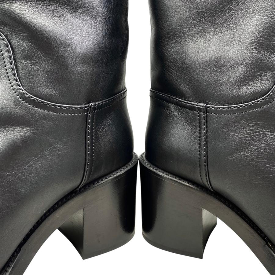 CHANEL シャネル ロングブーツ ココマーク G39614 37サイズ