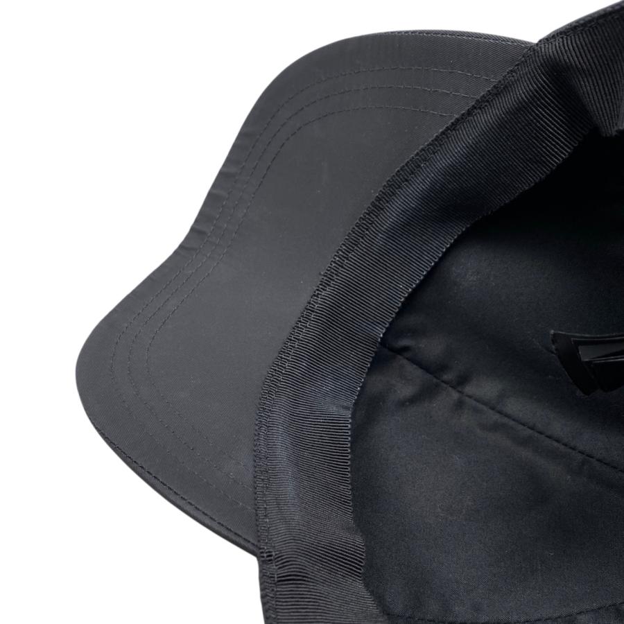 PRADA プラダ キャップ 黒 トライアングルロゴ ユニセックス PRADA（プラダ） 帽子 トライアングルロゴ ベースボールキャップ