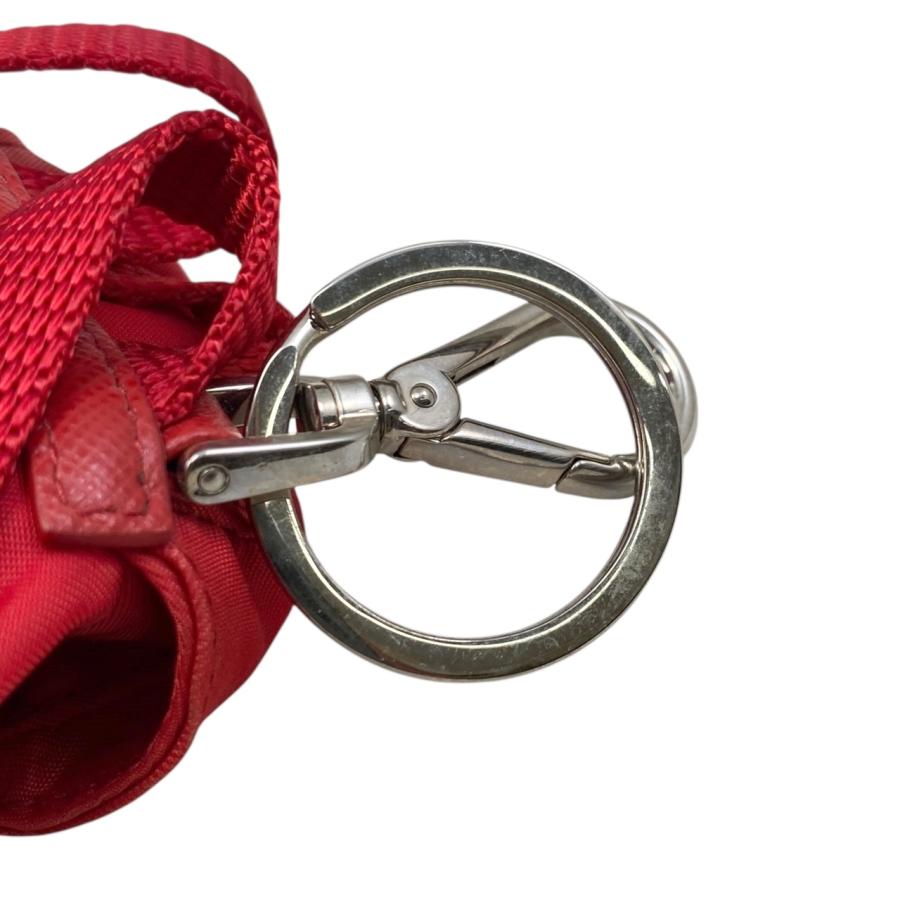 PRADA プラダ バッグチャーム バックパックモチーフ キーホルダー