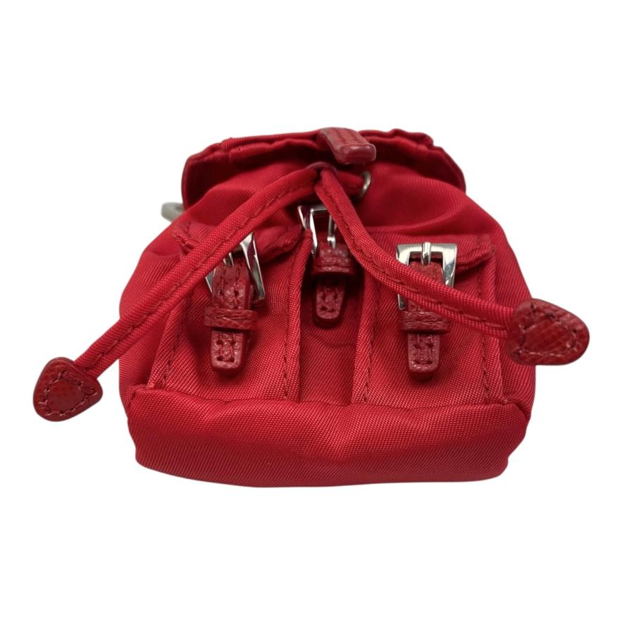 PRADA プラダ バッグチャーム バックパックモチーフ キーホルダー