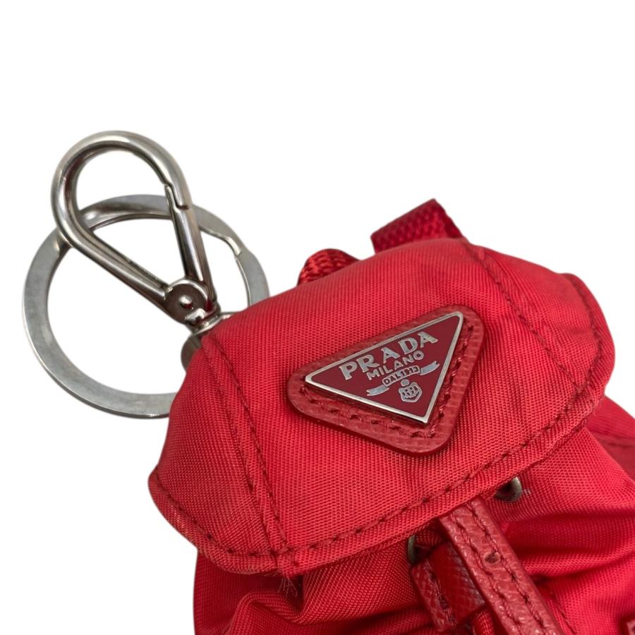 PRADA（プラダ） バッグチャーム バックパックモチーフ キーホルダー
