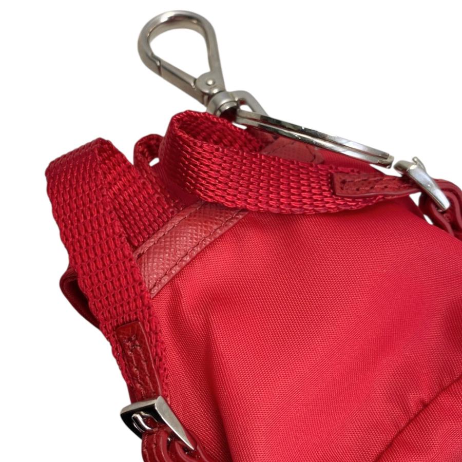 PRADA（プラダ） バッグチャーム バックパックモチーフ キーホルダー