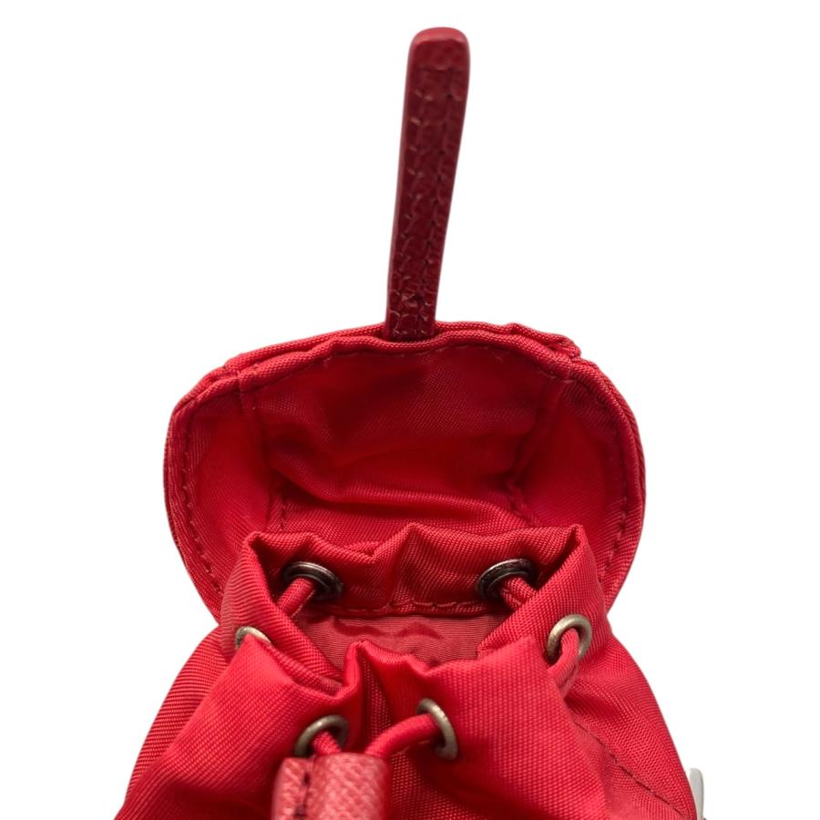 PRADA（プラダ） バッグチャーム バックパックモチーフ キーホルダー